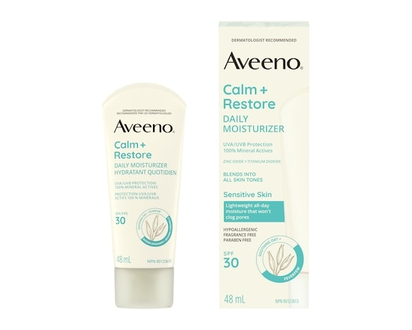 Aveeno Calm + Restore Daily Face Moisturizer SPF 30 - 48.0 ML
