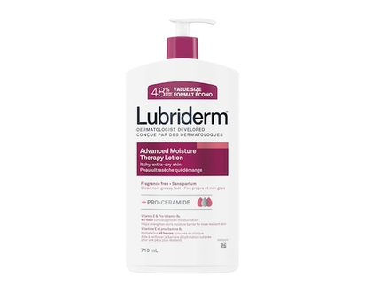 Lubriderm Advanced Moisture Therapy Lotion Fragrance Free Value Size - 710.0 ML