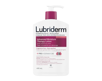 Lubriderm Advanced Moisture Therapy Lotion Fragrance Free - 480.0 ML
