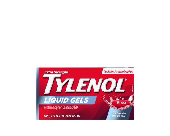 Extra Strength Liquid Gels - 500mg Acetaminophen - 75.0 EA