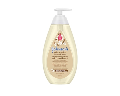 Johnsons Skin Nourish Vanilla Oat Wash - 600.0 ML