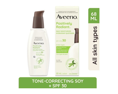 Aveeno Postively Radiant Daily Moisturizer SPF 30 - 68.0 ML