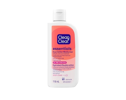Clean & Clear Essentials Dual Action Moisturizer - 118.0 ML