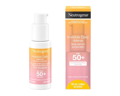 Neutrogena Sérum Défense quotidienne Fini invisible, FPS 50+ - 50.0 ML
