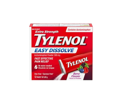 Tylenol Extra Strength Easy Dissolve - 12 PK