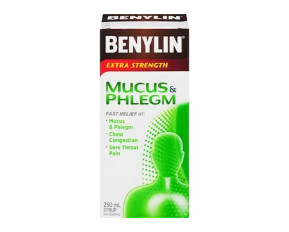 Benylin Extra Strength Mucus & Phlegm Relief - 250.0 ML