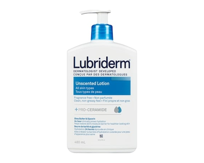 Lubriderm Daily Moisture Lotion, Fragrance Free, Normal to Dry Skin - 480.0 ML