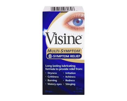 Visine Multi-Symptom Drops for Irritated Eyes - 15.0 ML