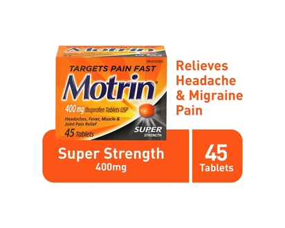 Motrin Super Strength - 45.0 EA