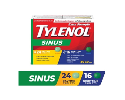 Tylenol Sinus DT NT Combo - 40.0 EA