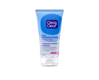 Clean & Clear Acne Exfoliating Cleanser - 141.0 G