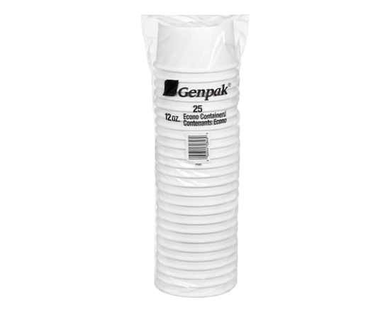 12 oz Containers - 25.0 EA