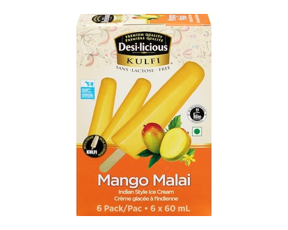Desi-licious Mango Malai Kulfi Indian Style Ice Cream - 360.0 ML