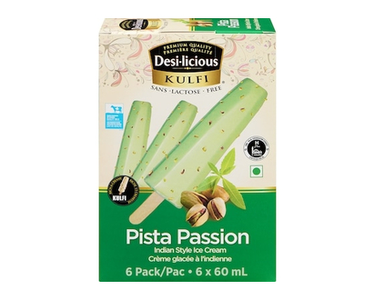 Desi-licious Kulfi, Pistachio - 360.0 ML