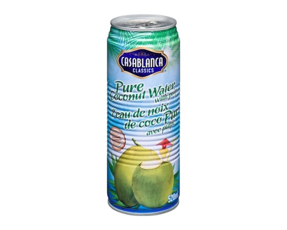 Casablanca Pure Coconut Water with Pulp - 520.0 ML