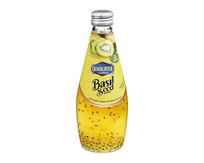 Casablanca Basil Seed Drink With Kiwi Flavor - 290.0 ML