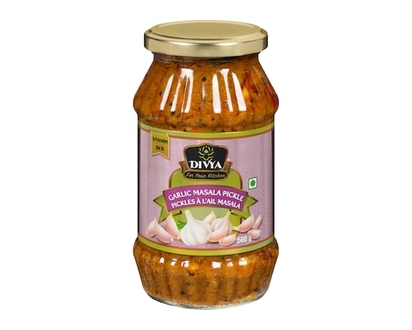 Divya Garlic Masala Pickle - 500.0 G