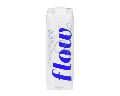 Flow Water Naturally Alkaline Spring Water - 1.0e3 ML