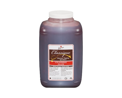 Ice Cream Topping, Strawberry - 4.0 L