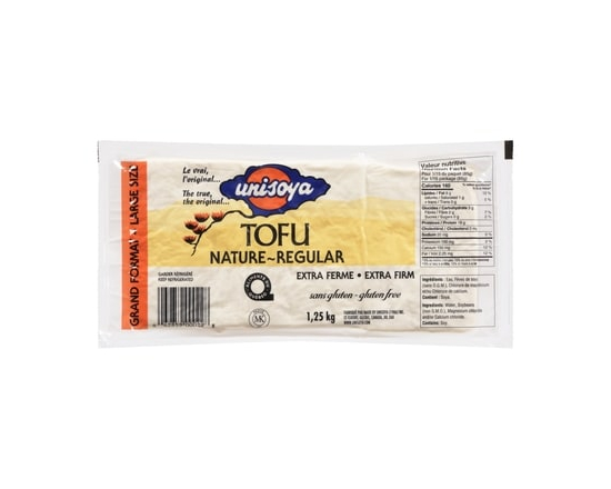Unisoya Tofu nature extra ferme grand format - 1.25 KG