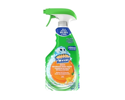 Scrubbing Bubbles Bathroom Grime Fighter Disinfectant Cleaner Trigger, Citrus Scent - 950.0 ML