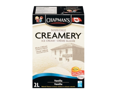 Chapmans Markdale Creamery Vanilla Ice Cream - 2.0 L