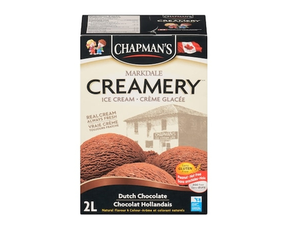 Chapmans Markdale Creamery Dutch Chocolate Ice Cream - 2.0 L