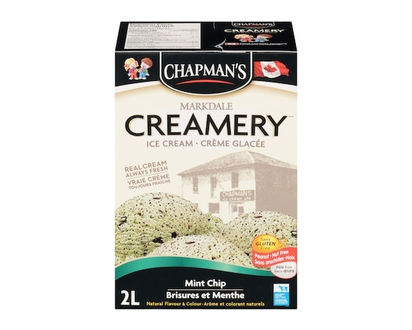 Chapmans Markdale Creamery Mint Chip Ice Cream - 2.0 L