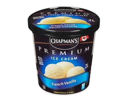 Chapmans Premium French Vanilla Ice Cream - 2.0 L
