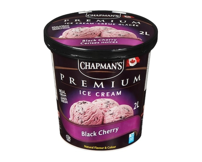 Chapmans Premium Black Cherry Ice Cream - 2.0 L