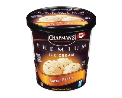 Chapmans Premium Butter Pecan Ice Cream - 2.0 L