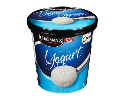Chapmans Frozen Yogurt Vanilla - 2.0 L