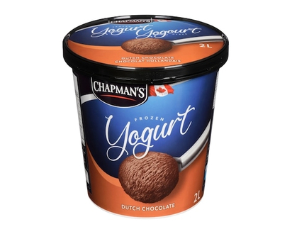 Chapmans Frozen Yogurt Dutch Chocolate - 2.0 L