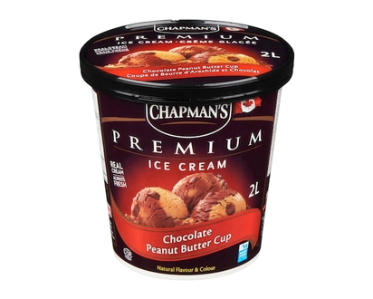 Chapmans Premium Chocolate Peanut Butter Cup Ice Cream - 2.0 L