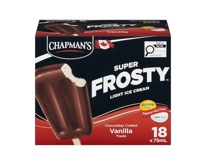 Chapmans Super Frosty Light Ice Cream Bar - 75.0 ML