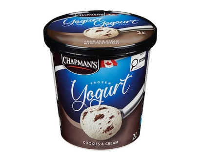 Chapman’s Yogurt glacé biscuits et crème - 2.0 L