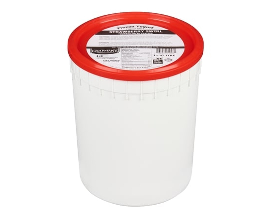 Frozen Yogurt Strawberry Swirl - 11.4 L
