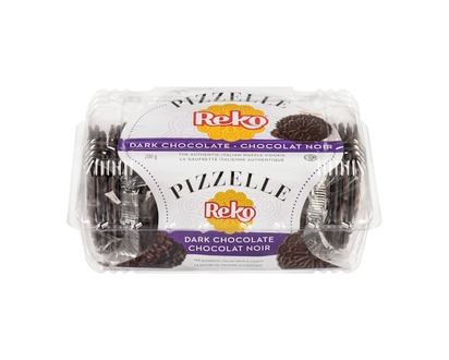 Reko Pizzelle Italian Waffle Cookie The Original Chocolate - 200.0 G