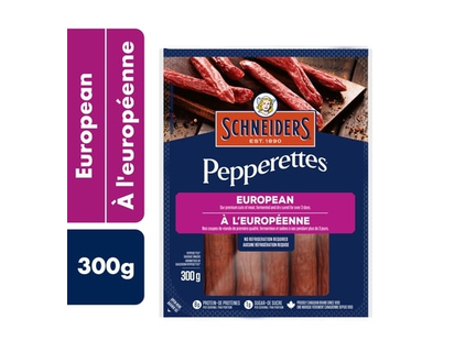 Schneiders Pepperettes Sausage Sticks, European - 300.0 G