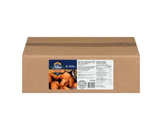 Halal Chicken Wings, Cooked Frozen - 4.0 KG