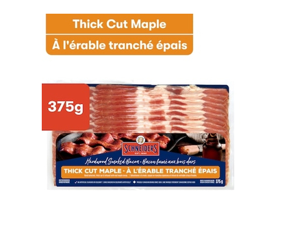 Schneiders Thick Cut Maple Bacon - 375.0 G
