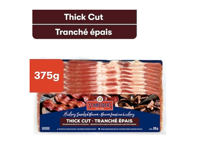Schneiders Double Smoked Thick Cut Bacon - 375.0 G