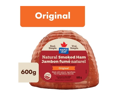 Maple Leaf Original Natural Smoked Ham - 600.0 G