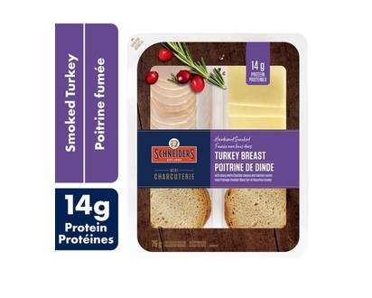 Schneiders Hardwood Smoked Turkey Breast Snack Kit - 75.0 G