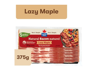 Maple Leaf Lazy Maple Natural Bacon - 375.0 G