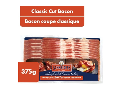 Schneiders Hickory Smoked Classic Cut Bacon - 375.0 G