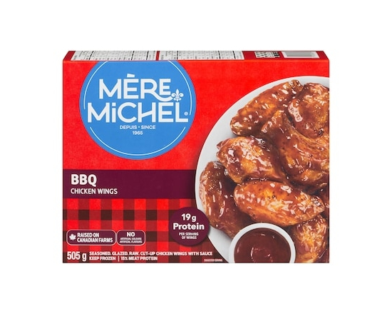 Mère Michel Ailes de poulet barbecue - 505.0 G