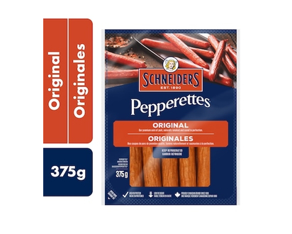 Schneiders Pepperettes Sausage Sticks, Original - 375.0 G
