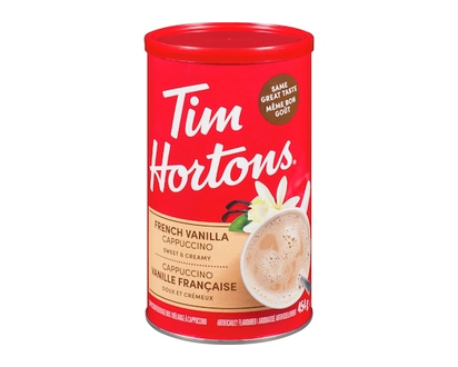 Tim Hortons French Vanilla, Cappuccino - 454 G