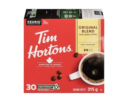 Tim Hortons Original K-Cup Coffee Pods - 30.0 EA